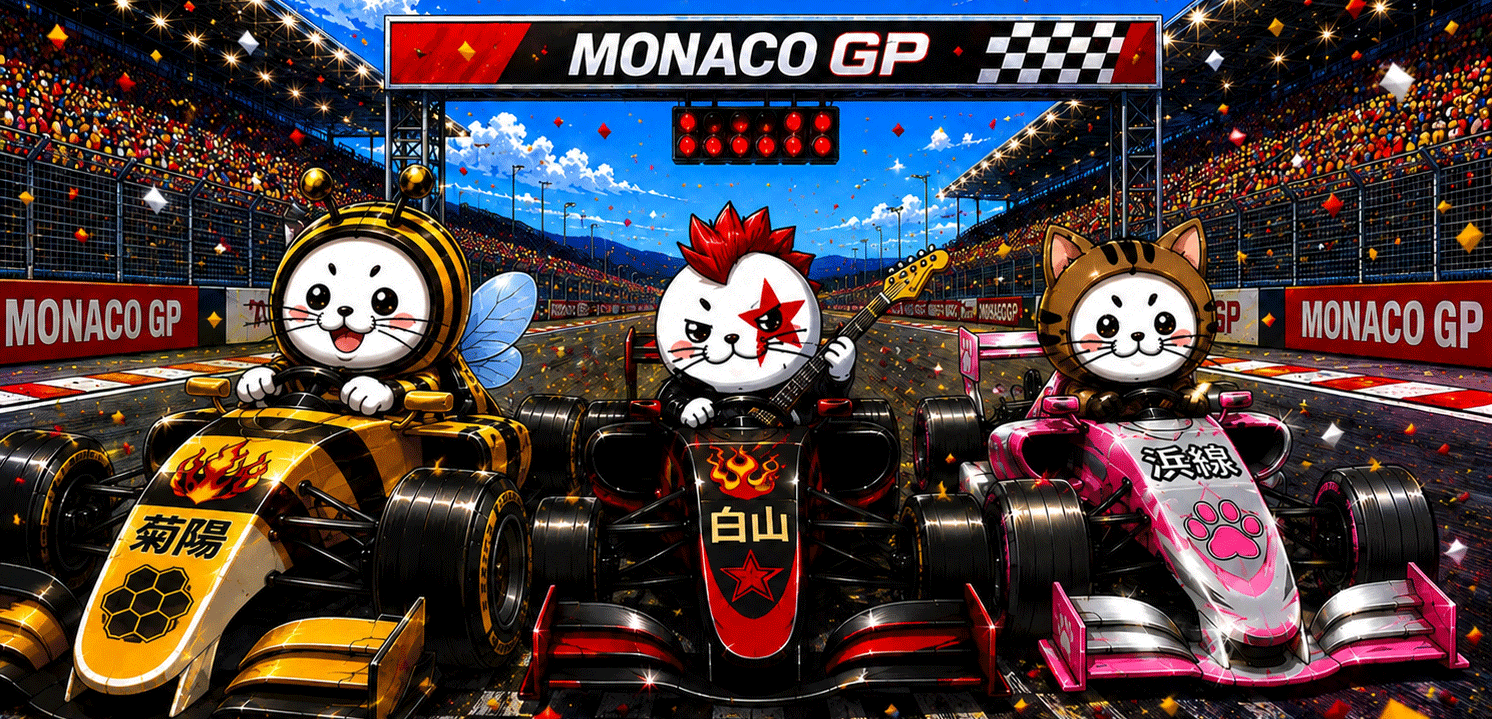 モナコグランプリ MONACO GP 取材企画メインビジュアル